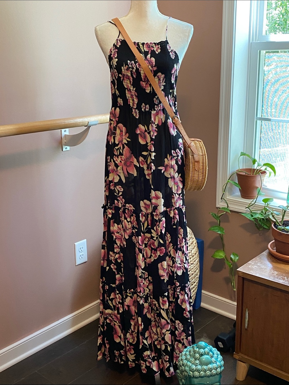 Free People floral maxi dress S NWTs